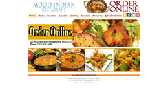 Desktop Screenshot of moodindian.com